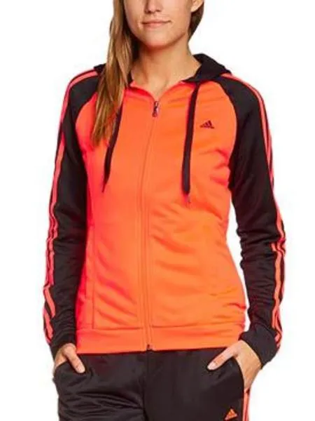 Adidas Orange Knit Suit Jacket for Women