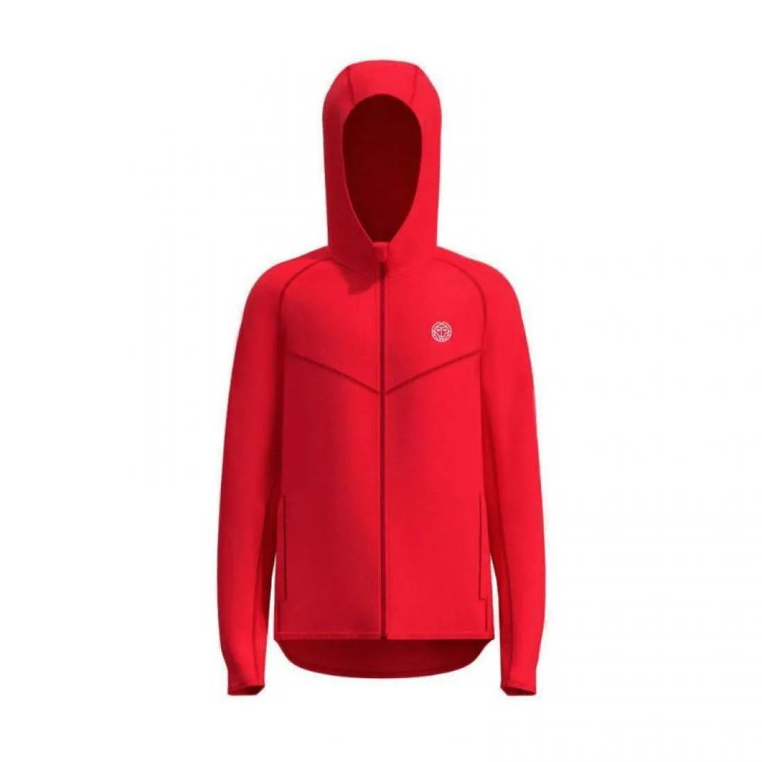 Red Bidi Badu Crew Hood Jacket | BIDI BADU