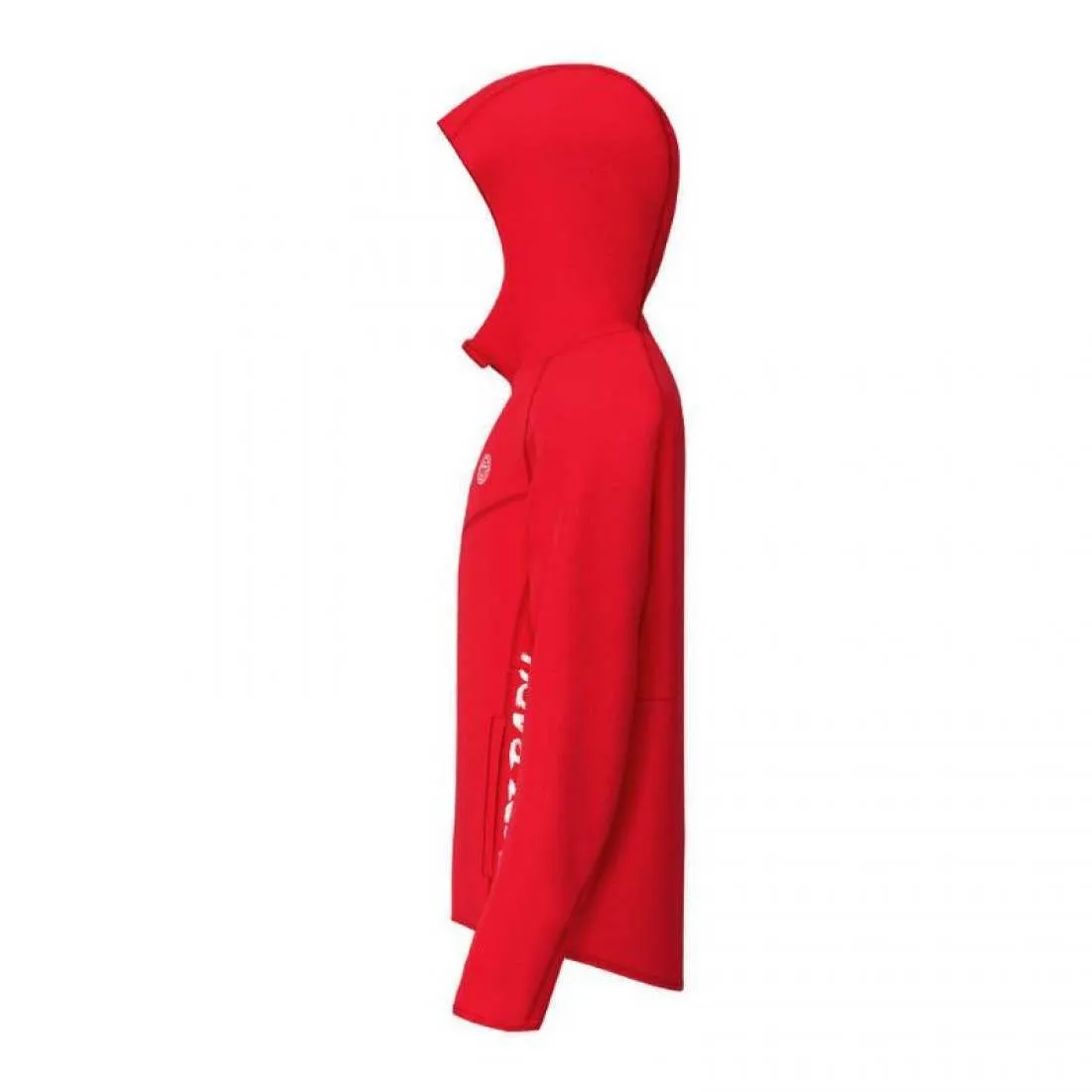 Red Bidi Badu Crew Hood Jacket | BIDI BADU