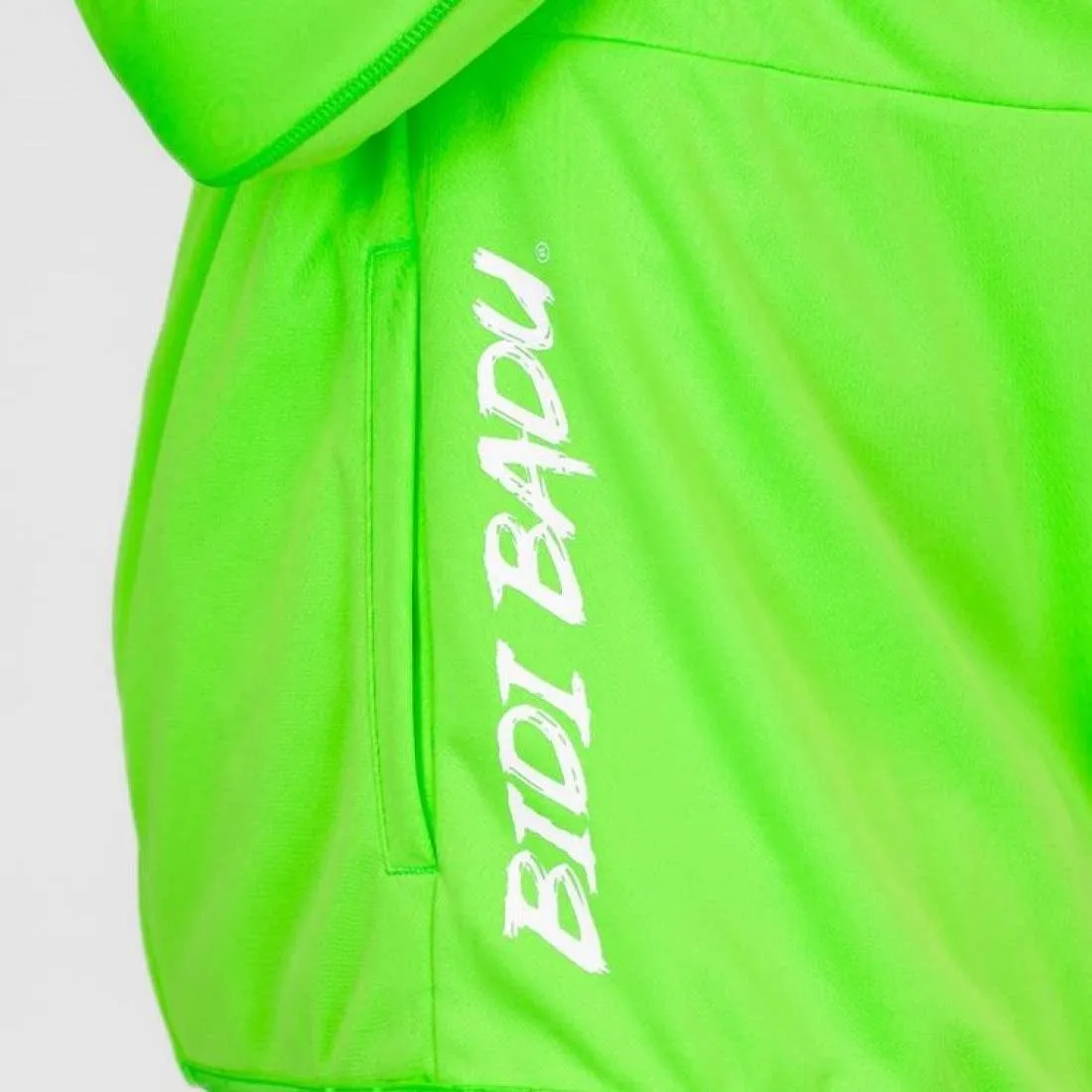 Neon Green Bidi Badu Crew Hood Jacket | BIDI BADU