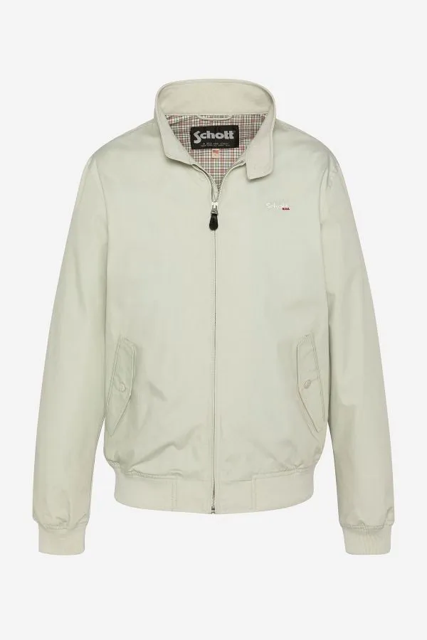 Schott Cabl1220 Pastel Sage Hombre Chaqueta