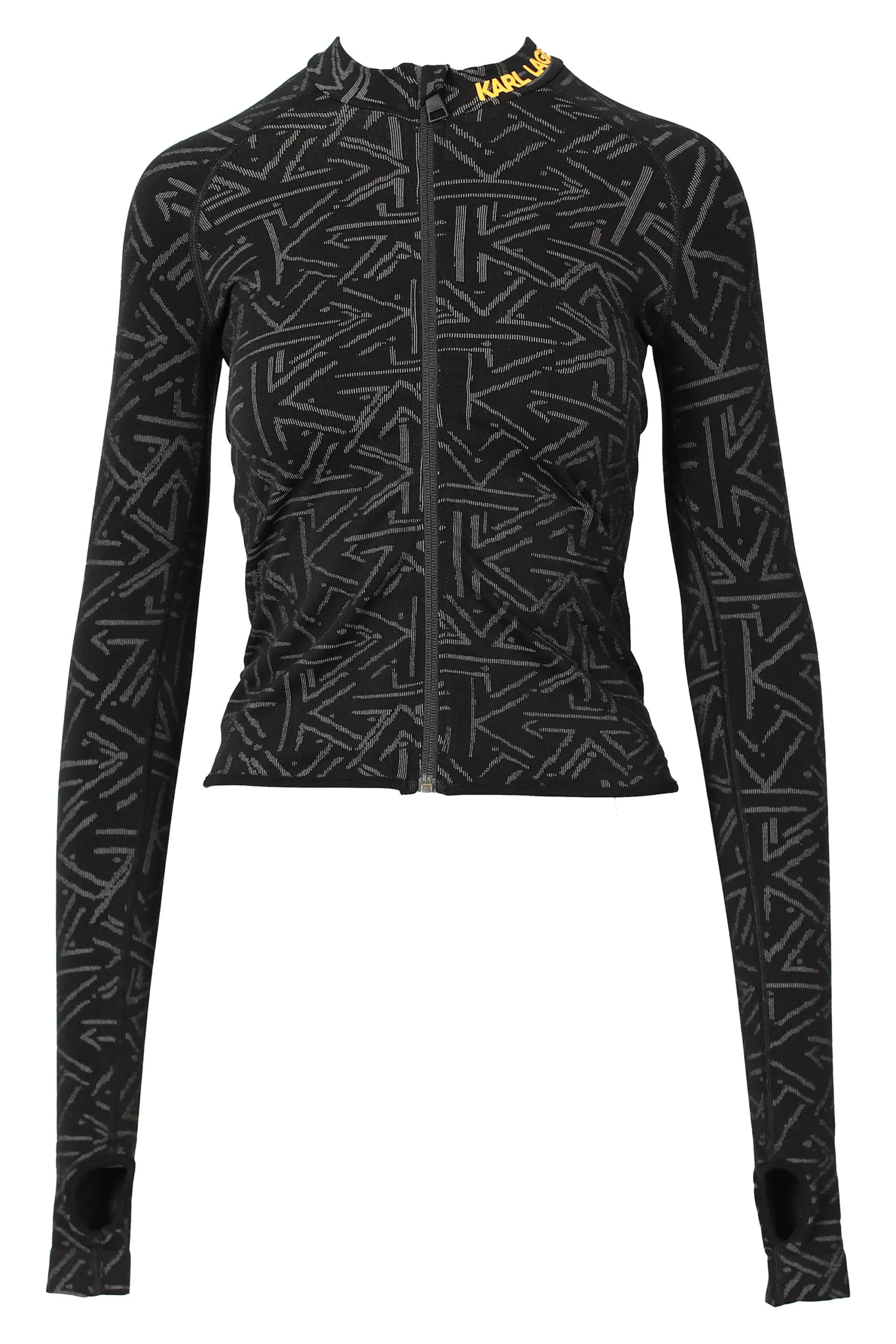 Chaqueta negra deportiva