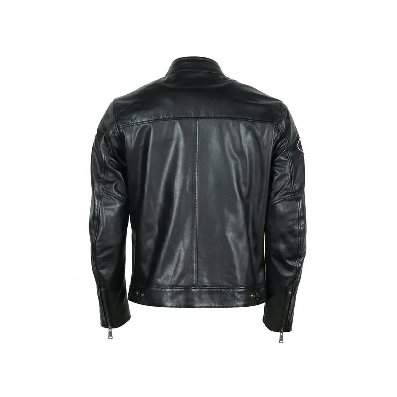CHAQUETA RACE PIEL ANILINA  HELSTONS