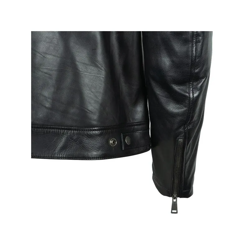 CHAQUETA RACE PIEL ANILINA  HELSTONS
