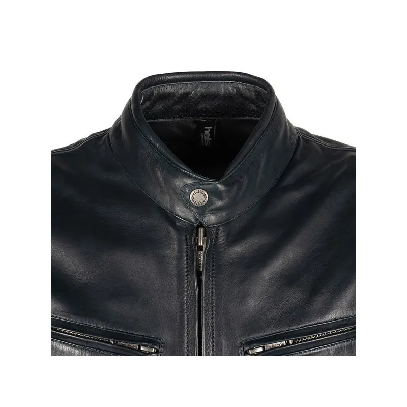 CHAQUETA RACE PIEL ANILINA  HELSTONS