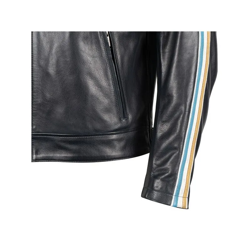 CHAQUETA RACE PIEL ANILINA  HELSTONS