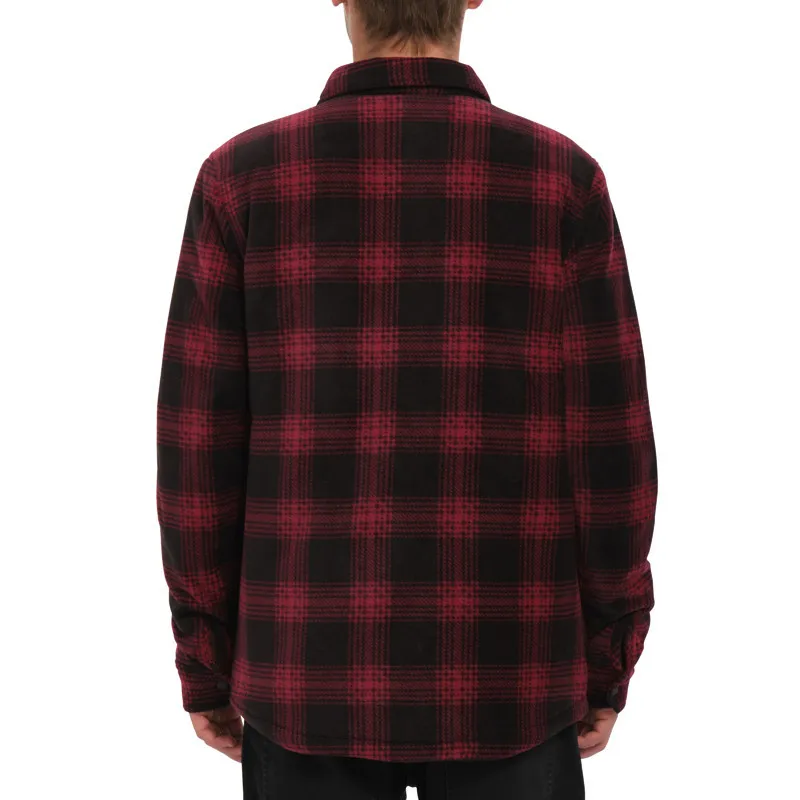 Volcom Bowered Fleece LS Wine Jacket
