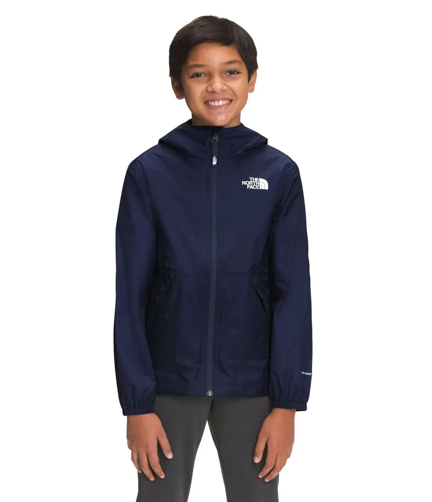 The North Face Zipline Rain Blue Waterproof Kids Jacket