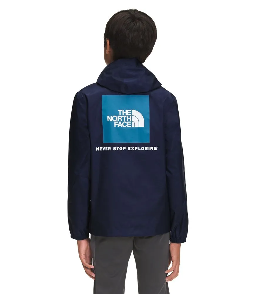The North Face Zipline Rain Blue Waterproof Kids Jacket