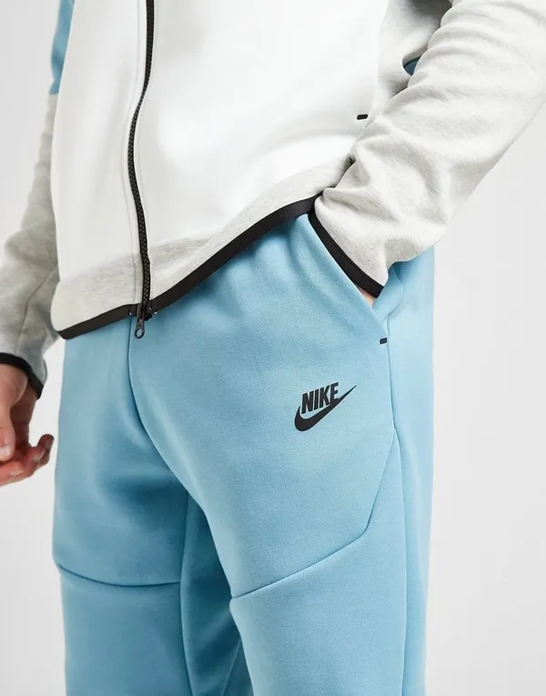 Blue/White Nike Tech Fleece Tracksuit Set