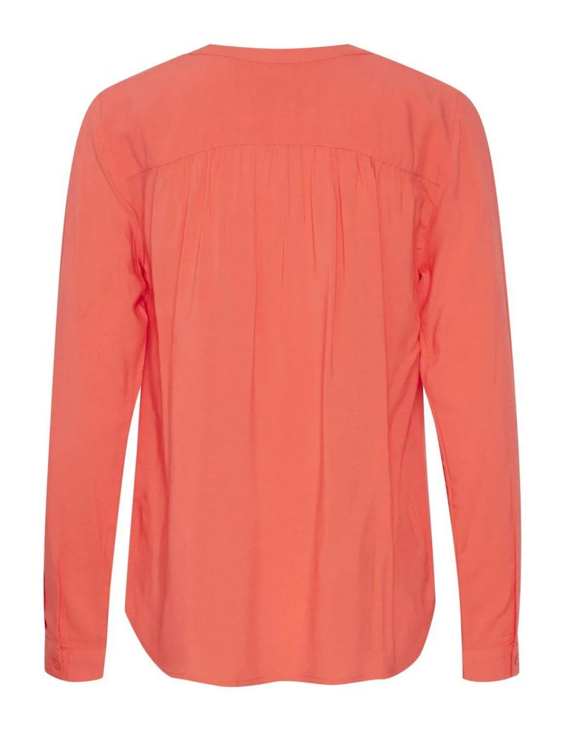 CORAL VNECK SHIRT BY ICHI MAIN