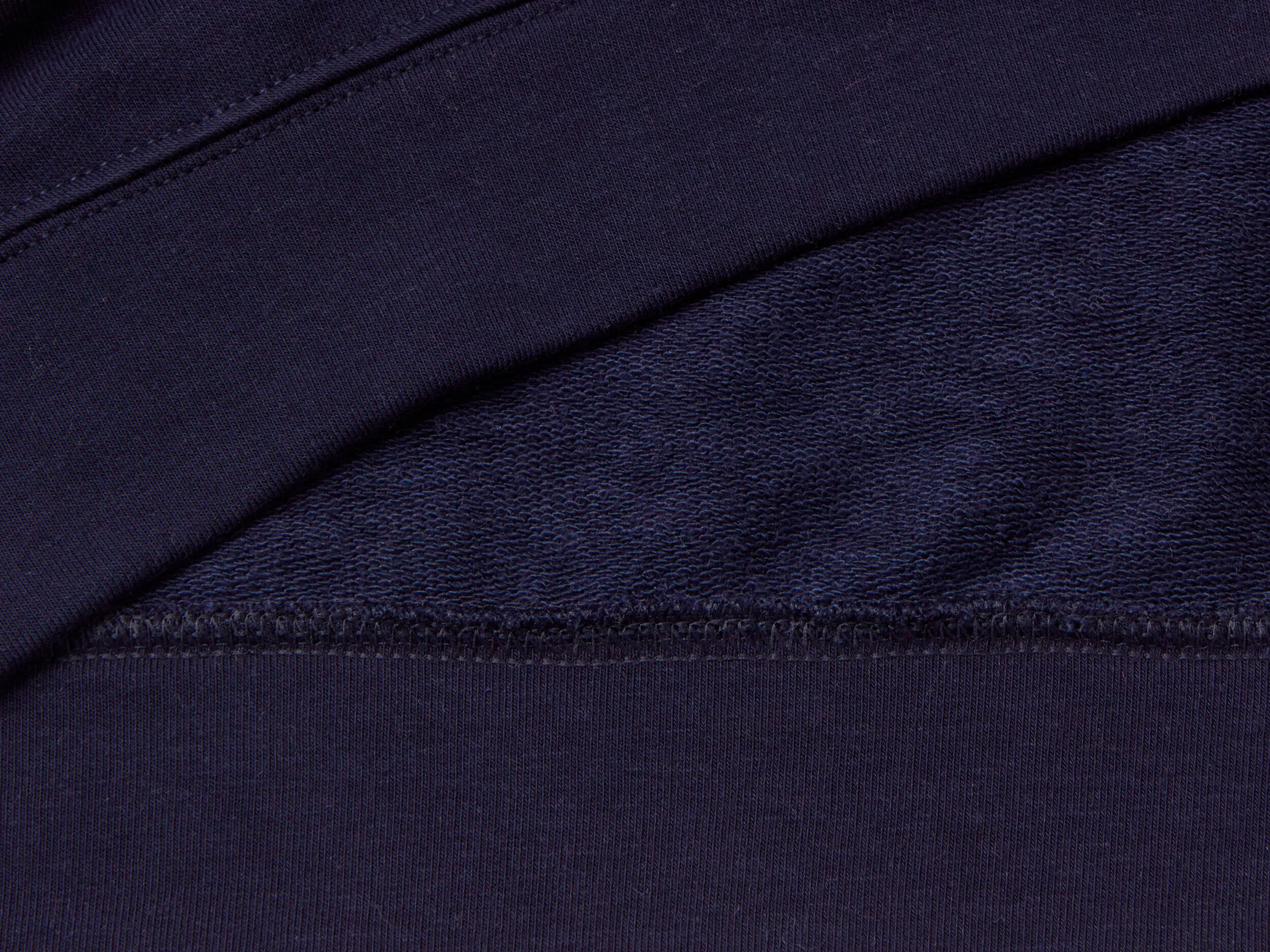 Cotton blend sweatshirt.