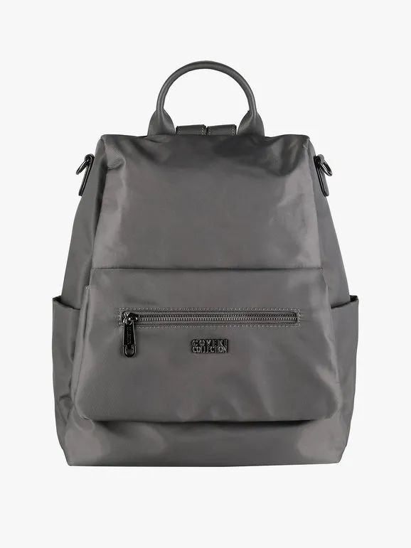 Coveri Collection Nylon Women's Backpack with Back Opening
