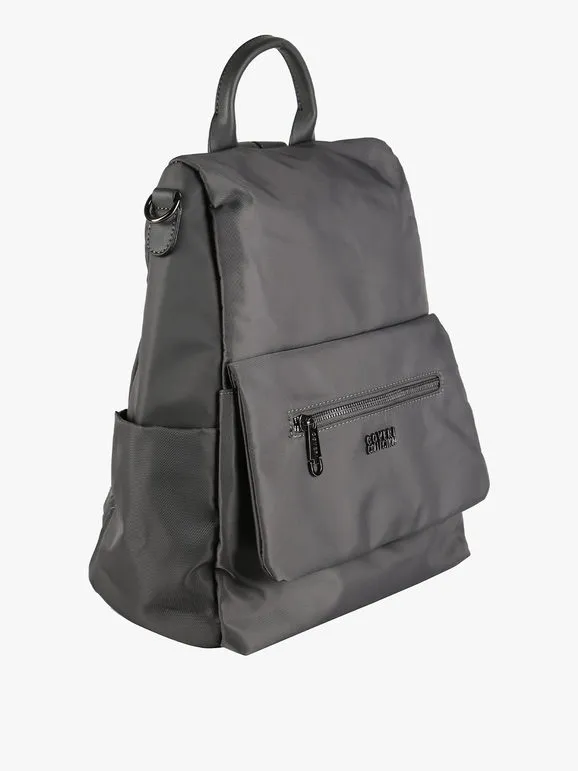 Coveri Collection Nylon Women's Backpack with Back Opening