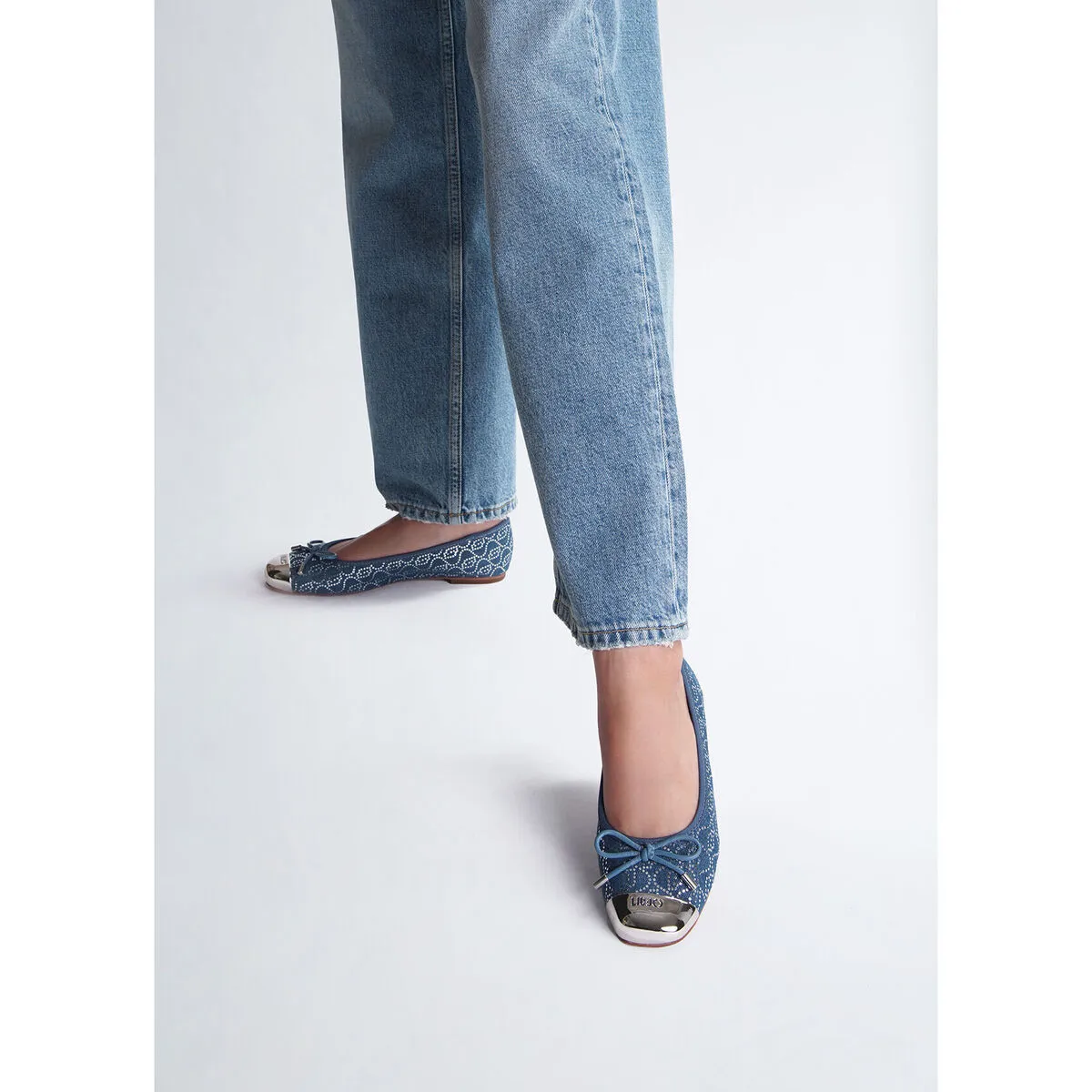 Cowgirl sequin ballet flats.