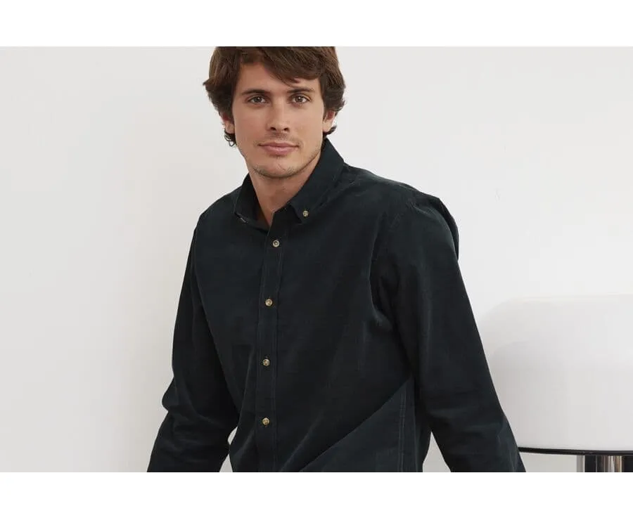 DARK GREEN CORDUROY SHIRT FOR SALE  WAYNE