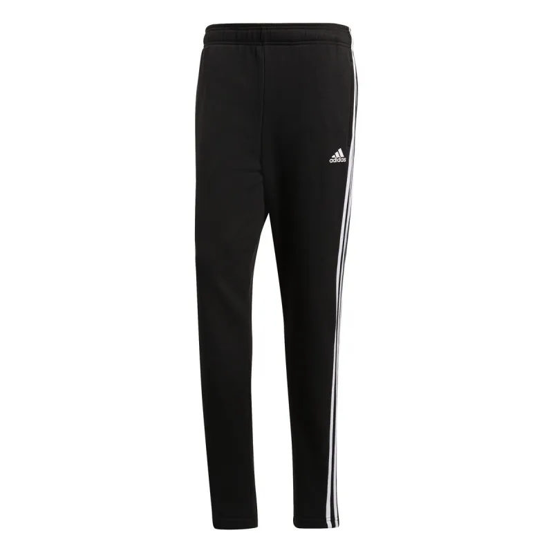 BLACK ADIDAS MEN'S 3STRIPE SPORT PANTS