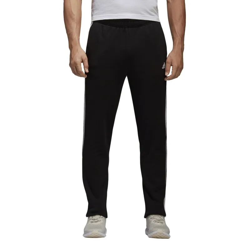 BLACK ADIDAS MEN'S 3STRIPE SPORT PANTS