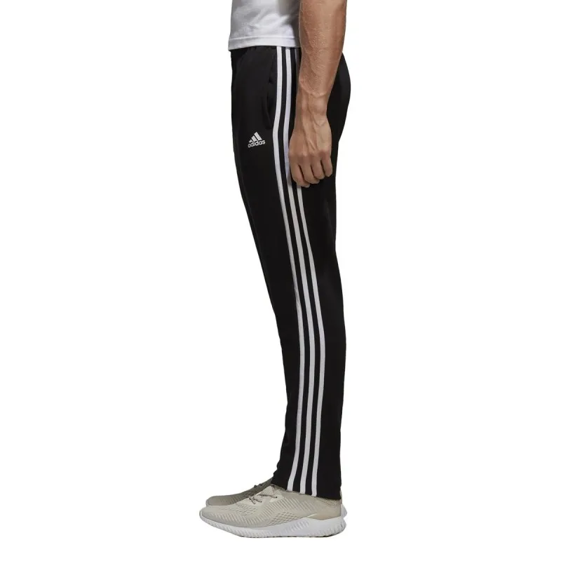 BLACK ADIDAS MEN'S 3STRIPE SPORT PANTS