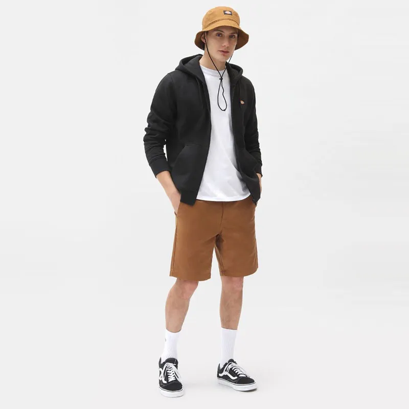 Dickies Oakport Zip Hoodie in Black