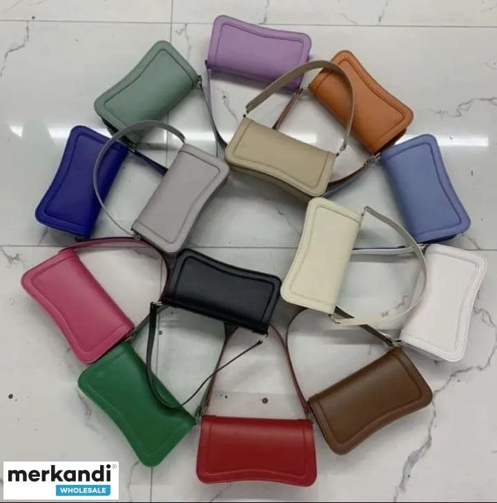 Dmy wholesale women's handbags, modern and colorful variants.