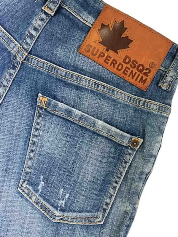 DSQUARED2 JEANS BOOTCUT  AZUL