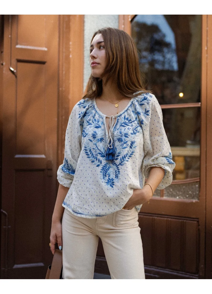 Embroidered Blouse Noelia