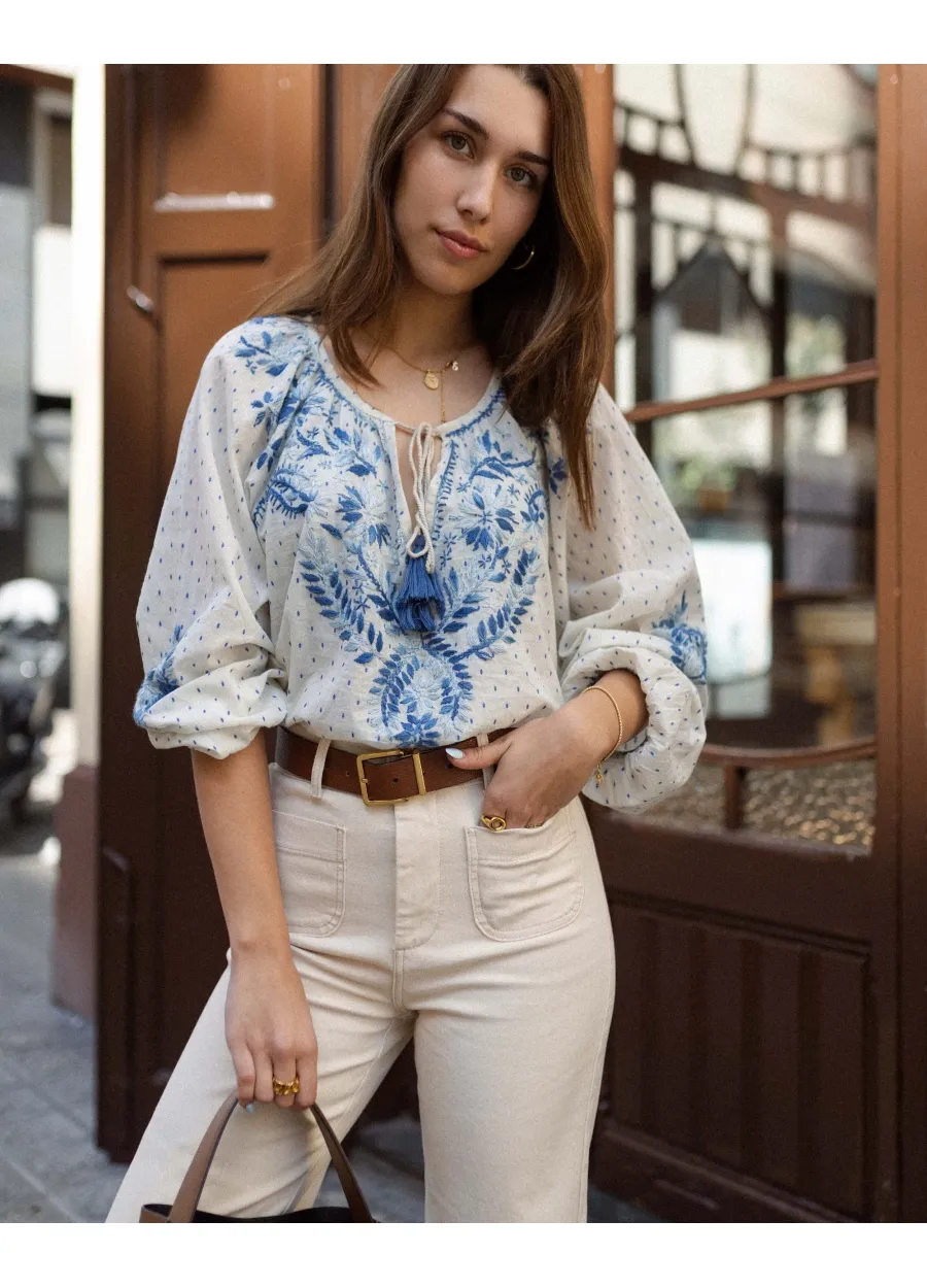 Embroidered Blouse Noelia