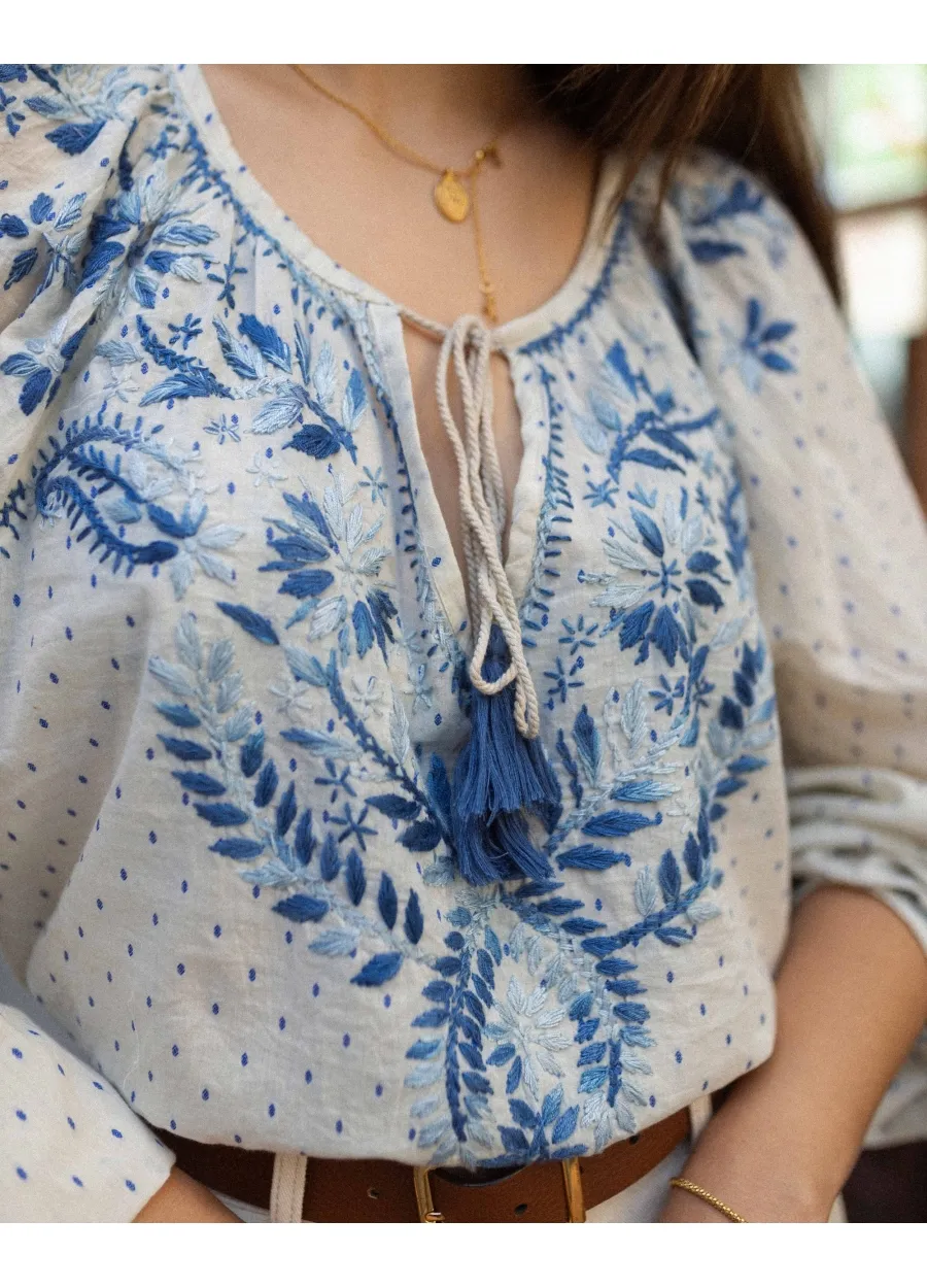 Embroidered Blouse Noelia