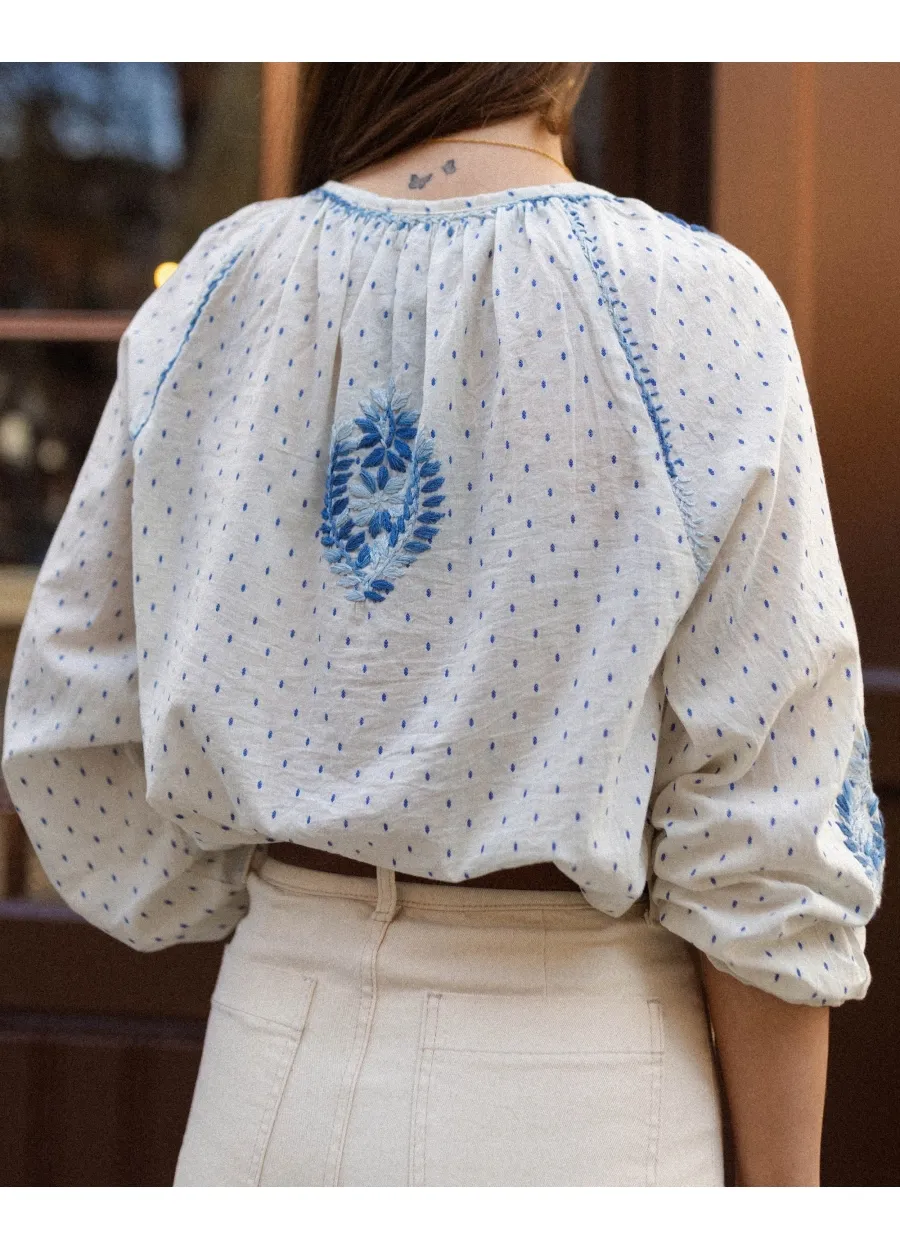 Embroidered Blouse Noelia
