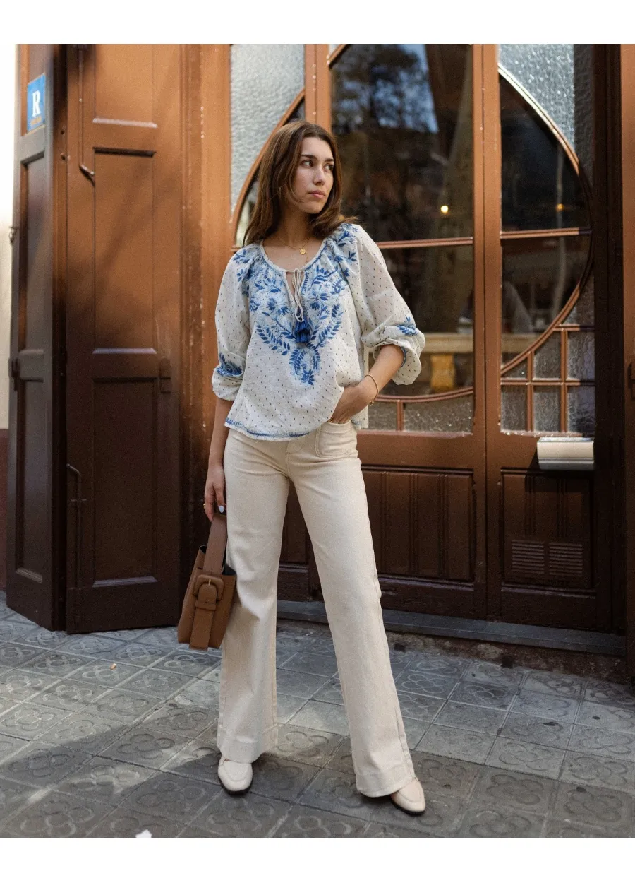 Embroidered Blouse Noelia