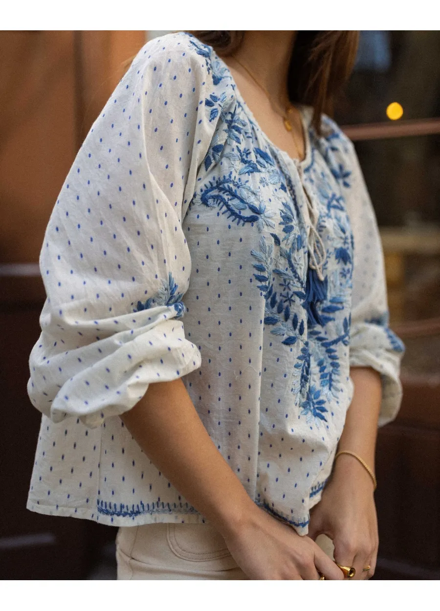 Embroidered Blouse Noelia