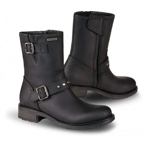 Falco Dany 2 Black Motorcycle Boots