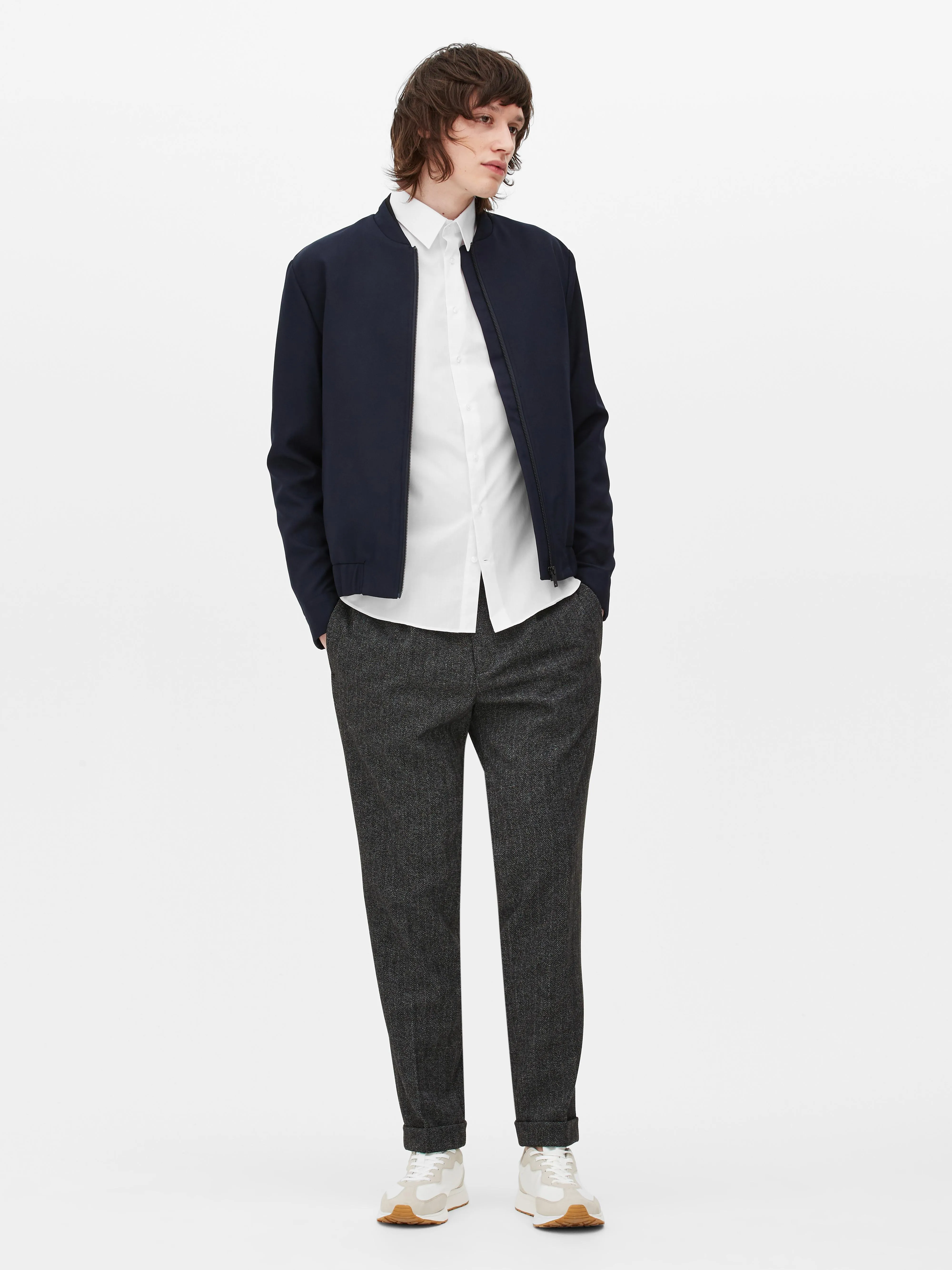 Fitted cotton shirt