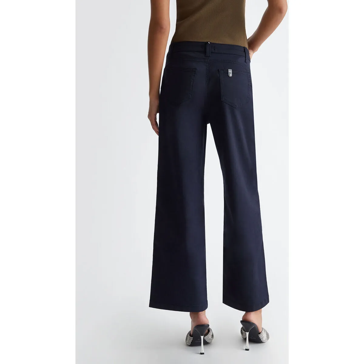 Flared ankle pants