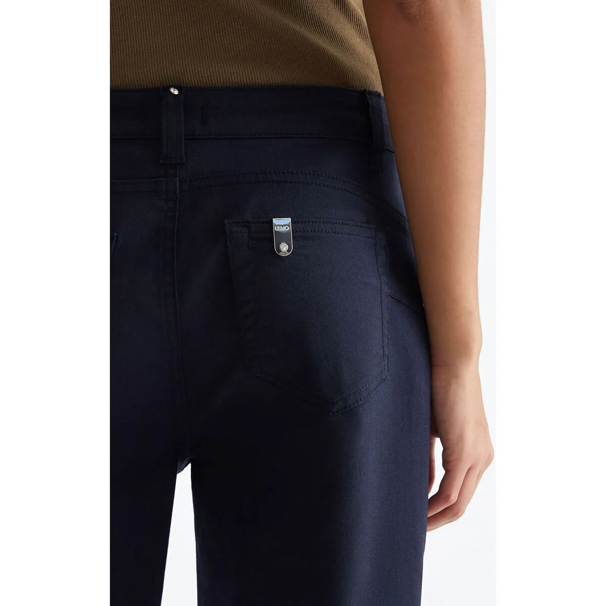 Flared ankle pants