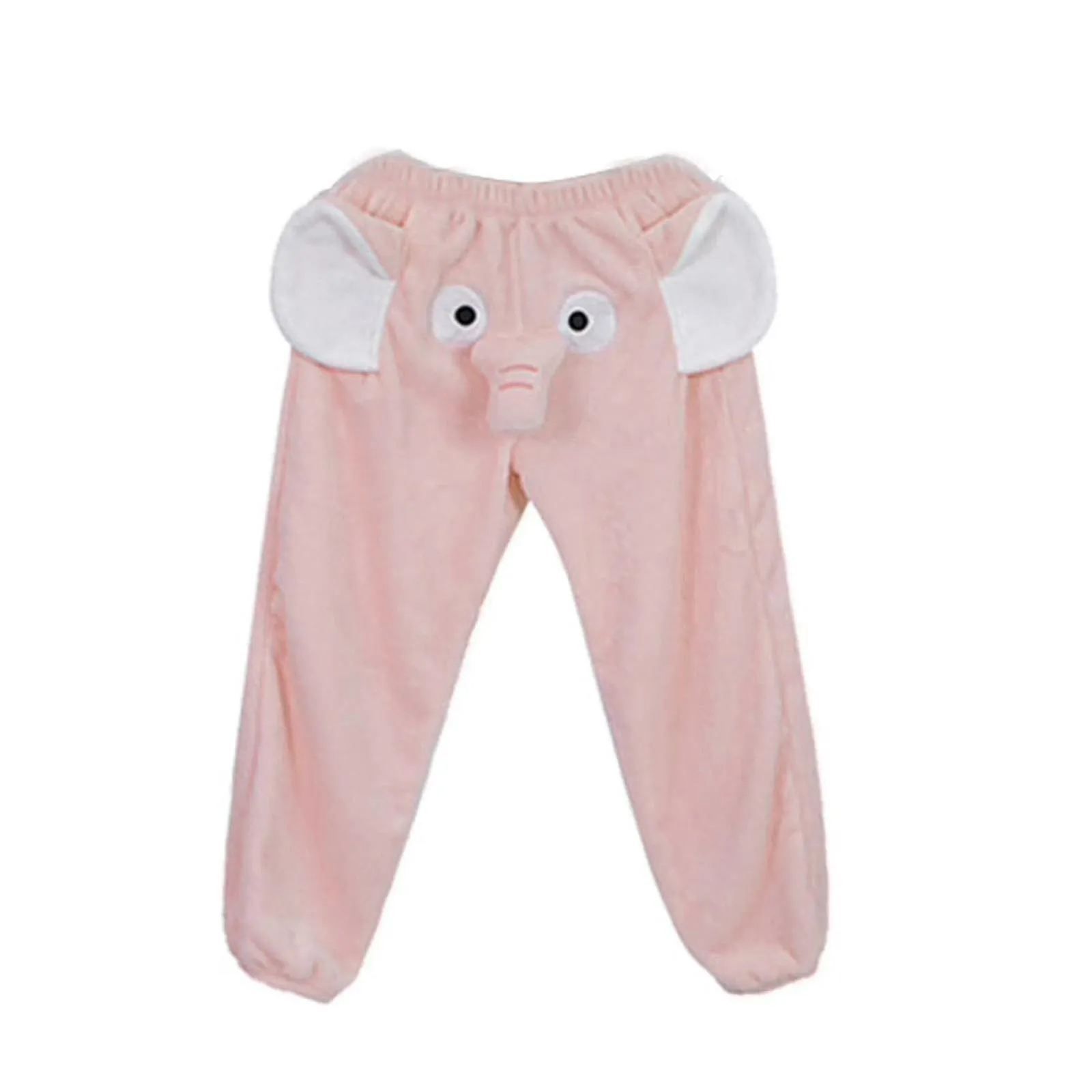 Funny Elephant Pants Lounge Home Plush Couple Pajama Gift BoyfriendA6