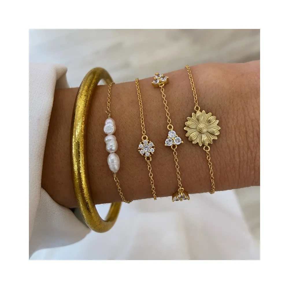 Gerbera bracelet