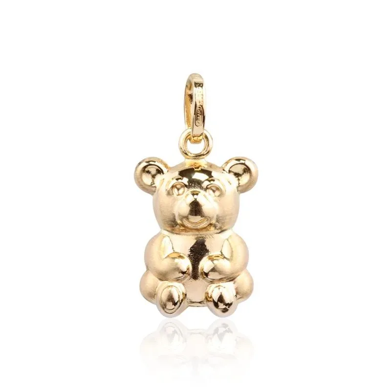 Gold Bear Pendant