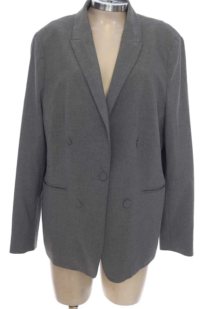 GRAY  VIOLET JACKET / COAT BY MNG
