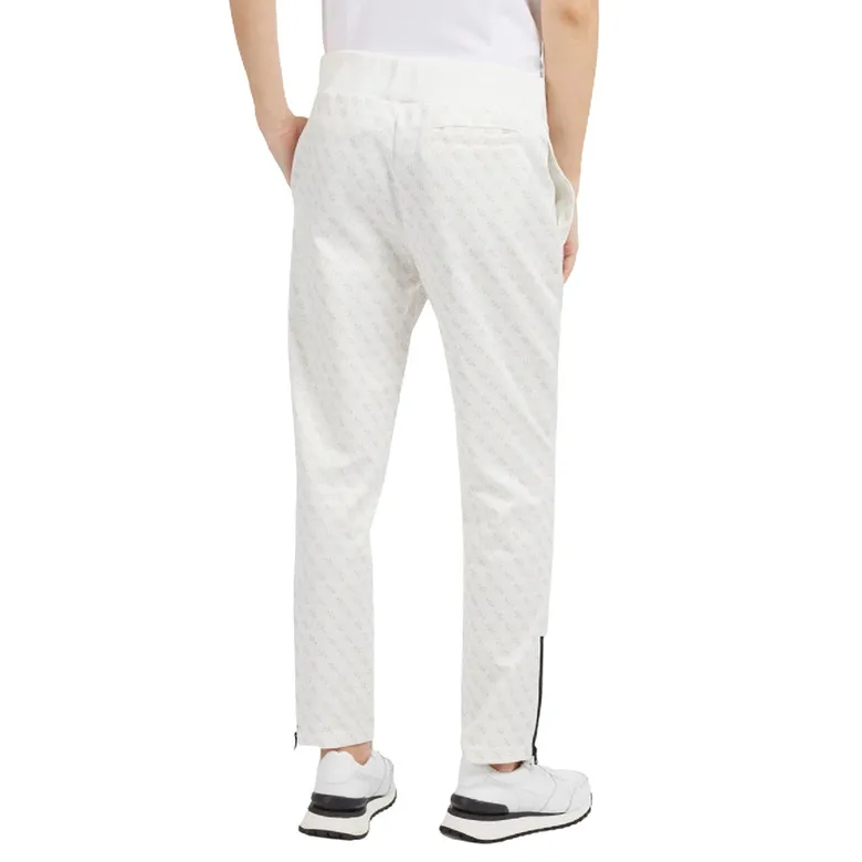 Guess Korbin White All Over Logo Pant