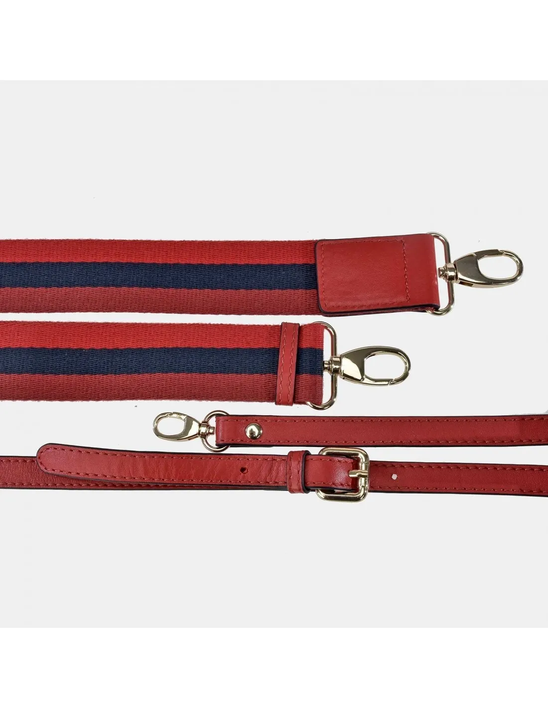GUY LAROCHE Bolso de mano cuadrado de piel con dos bandoleras para mujer