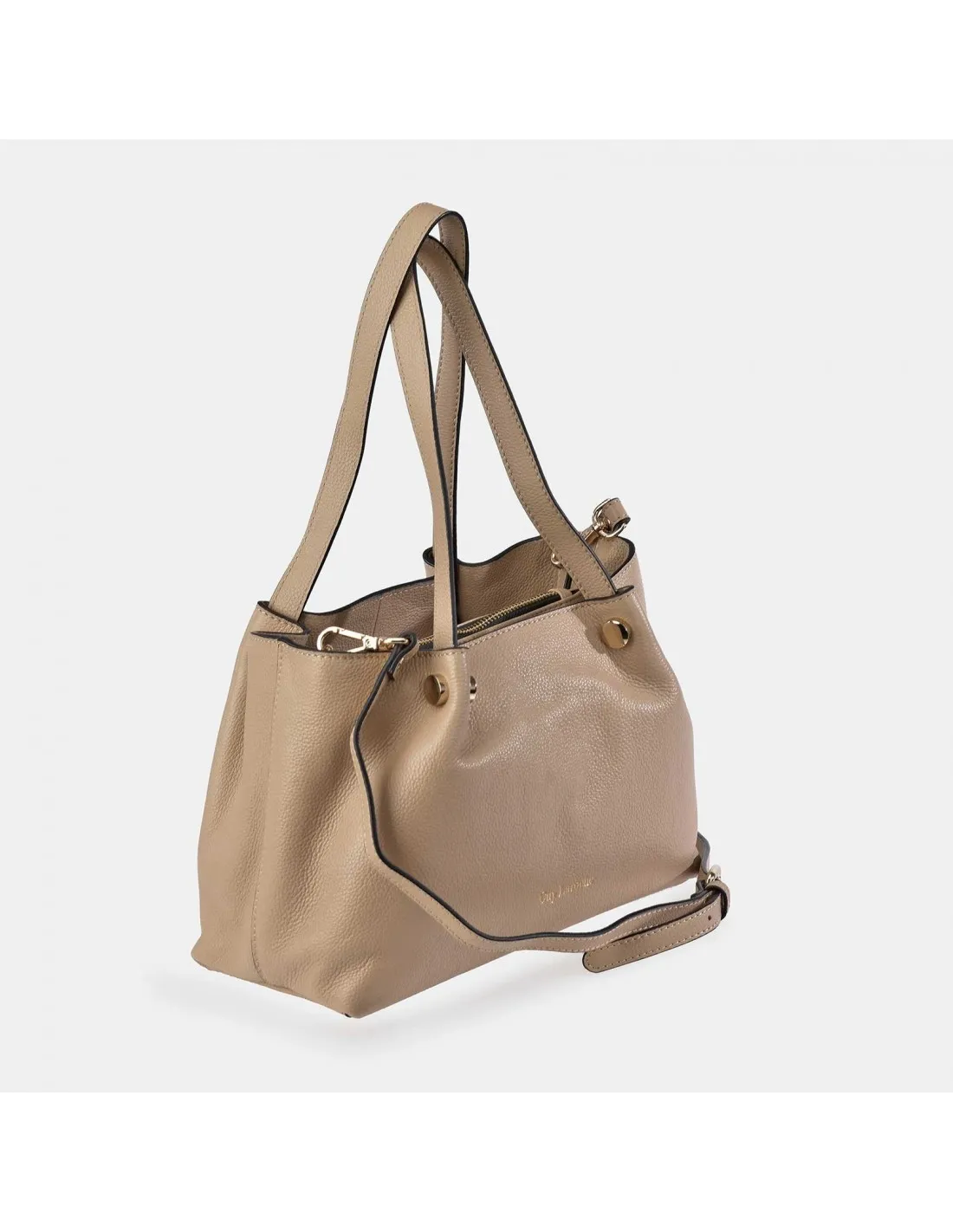 GUY LAROCHE Bolso de mano en piel con bandolera para mujer