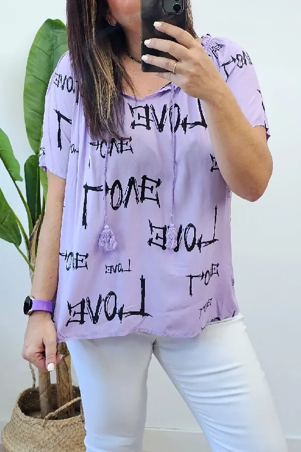 Hanna Lila Top