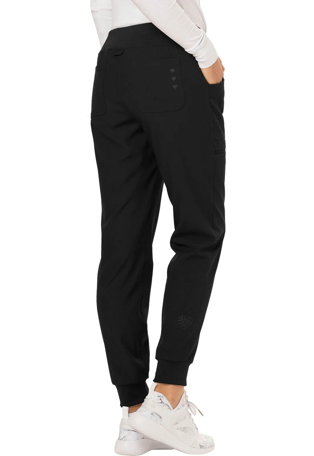 HeartSoul Black Talls Low Rise Jogger Pants