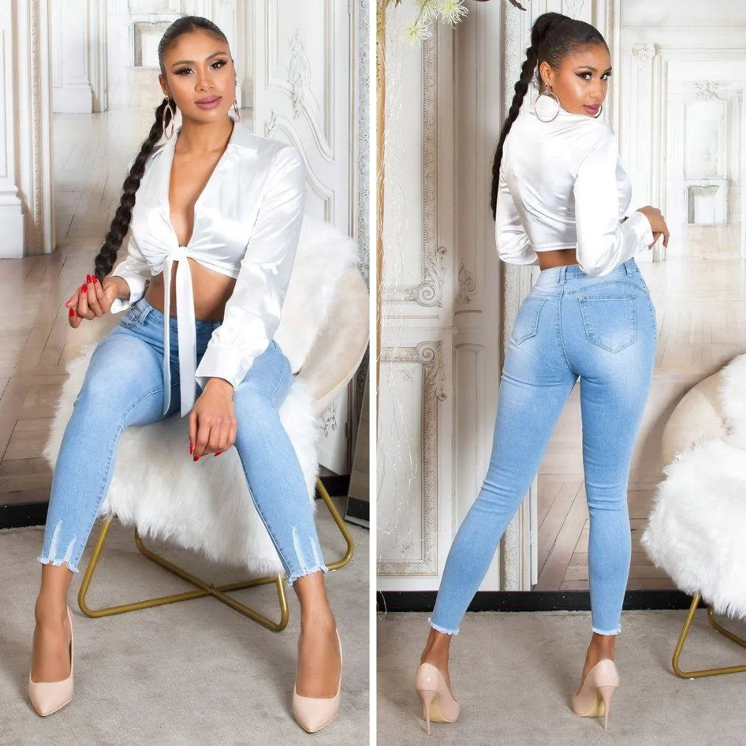 High Waist Classic Jeans