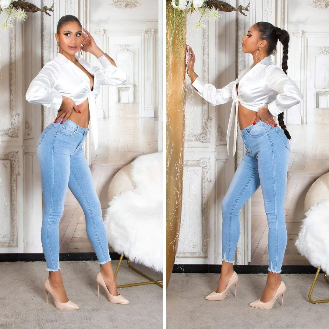 High Waist Classic Jeans