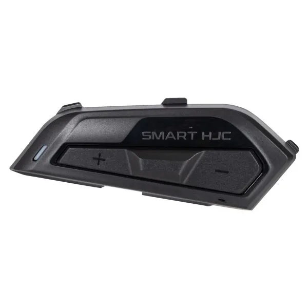 HJC F31 Black Helmet with Bluetooth Smart 21B Kit