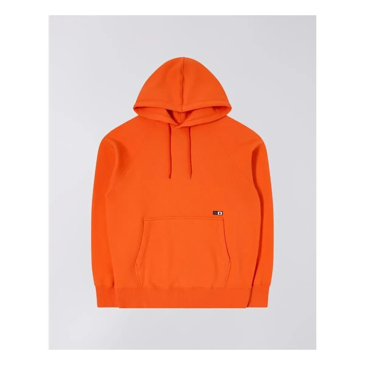 I030316 MOOD HOODIE  TANGERINE TANGO