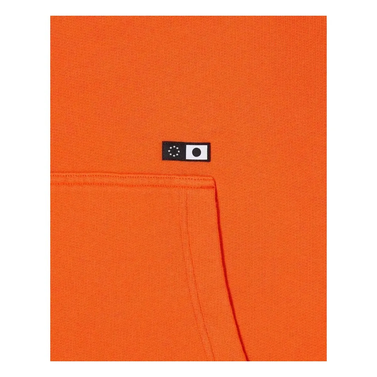 I030316 MOOD HOODIE  TANGERINE TANGO